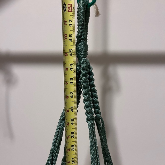 Green Macrame Cat Bed - Picture 10 of 10